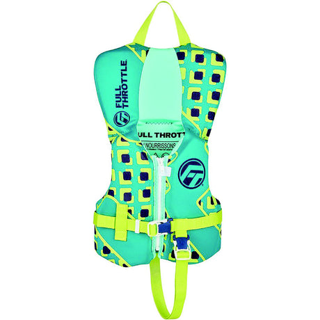 Full Throttle Infant Rapid Dry Life Jacket - Aqua [142100-505-000-26] - official Full Throttle product image 5