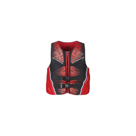 Full Throttle Mens Rapid-Dry Flex-Back Life Jacket - M - Black/Red [142500-100-030-22] - official Full Throttle product image 3