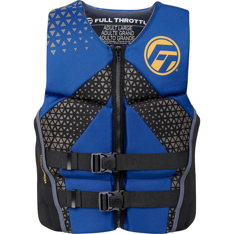Full Throttle Men's Rapid-Dry Flex-Back Life Jacket - XL - Blue/Black [142500-500-050-26] - official Full Throttle product image 4