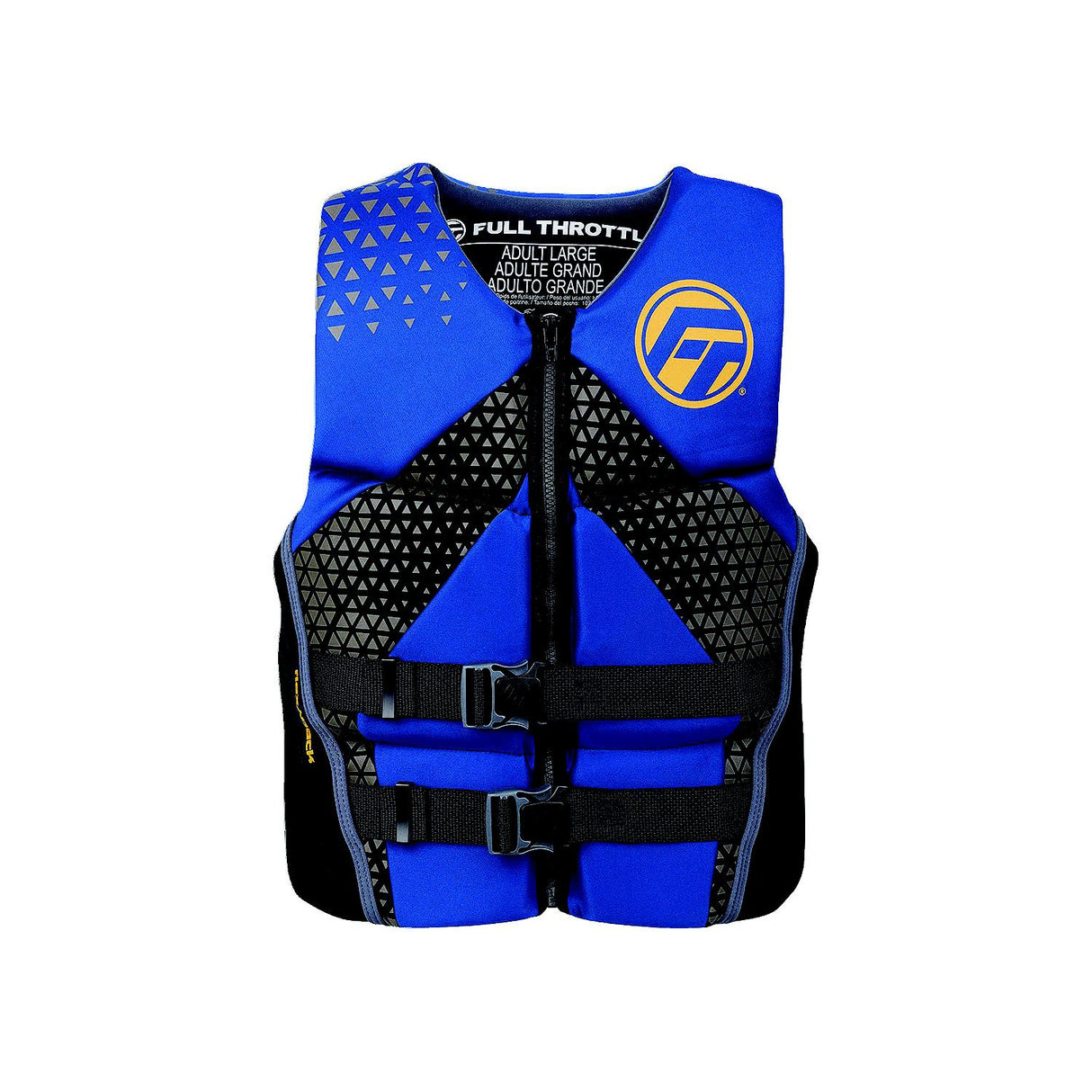 Full Throttle Men's Rapid-Dry Flex-Back Life Jacket - XL - Blue/Black [142500-500-050-26] - official Full Throttle product image 5