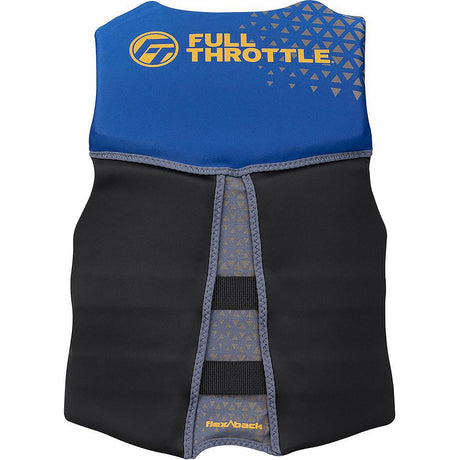 Full Throttle Men's Rapid-Dry Flex-Back Life Jacket - XL - Blue/Black [142500-500-050-26] - official Full Throttle product image 3