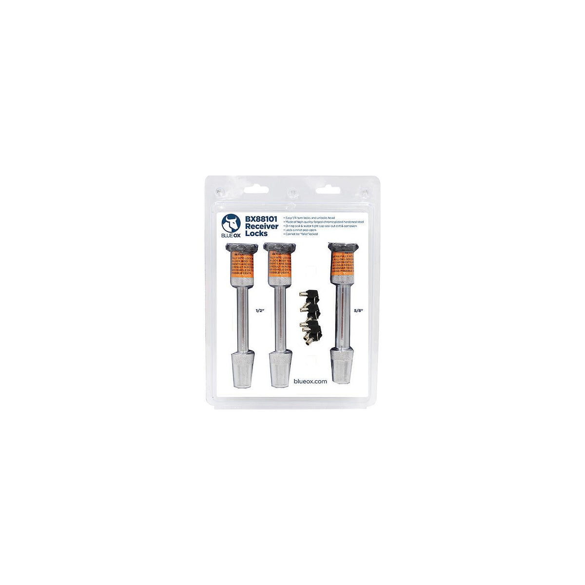 Blue Ox BX88101 RV Towbar & Baseplate 3-Lock Kit - image 1