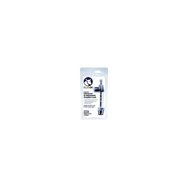 Blue Ox BX88402 Universal, Adjustable Pin Style Coupler Lock - image 1
