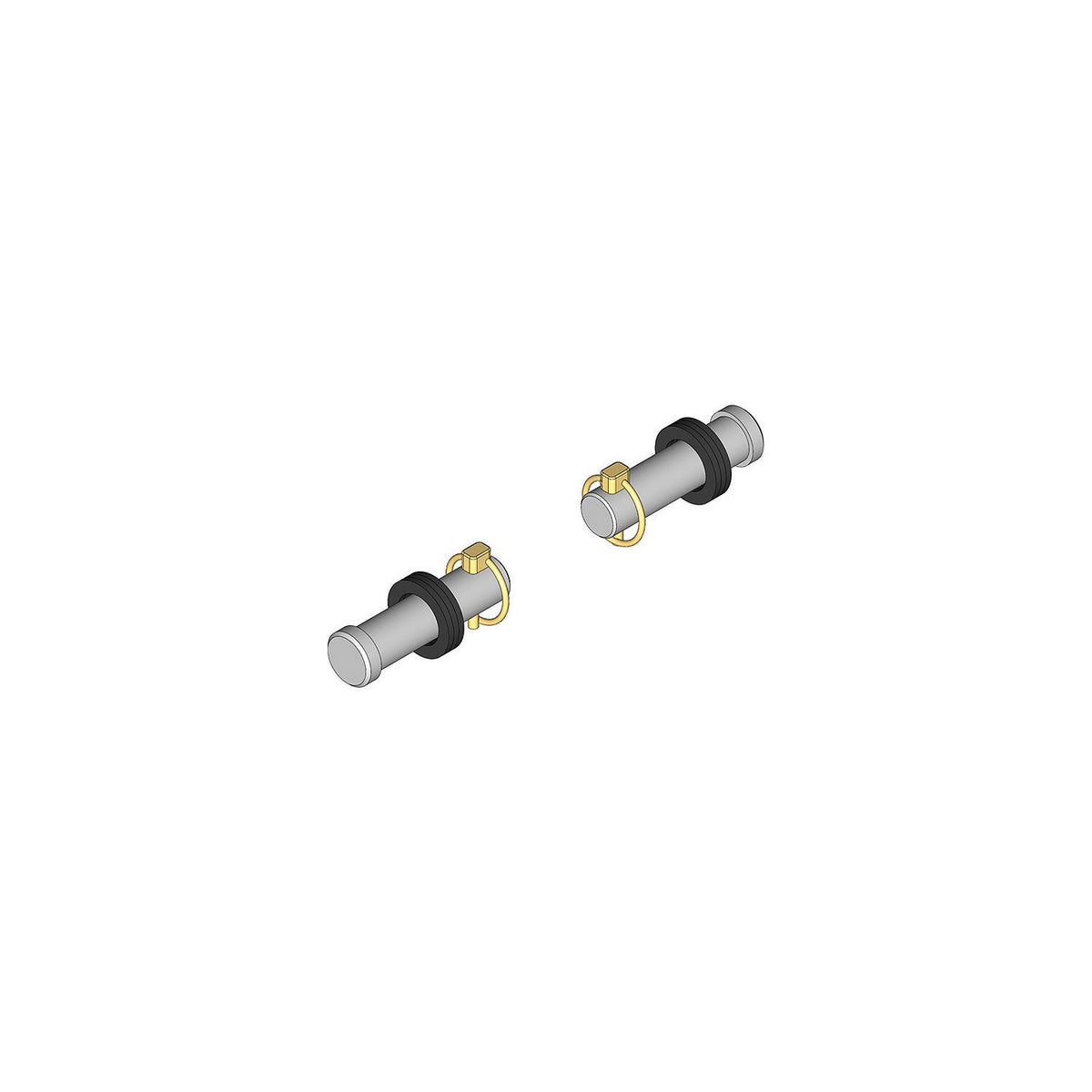 Blue Ox BX88415 7/8" Replacement Pins & Spacers for Bumper Kit - image 1