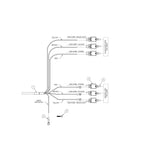 Blue Ox® BX88442 Progressive Lit Vehicle Tail Light Wiring Kit - image 2