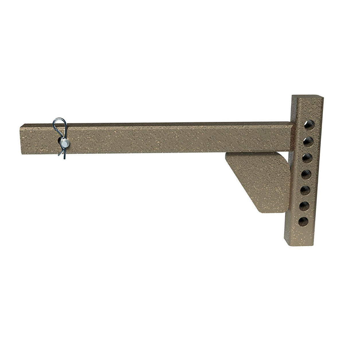 Blue Ox® BXW4089 Receiver Shank 2", 7 Hole, 18", Swaypro - image 2