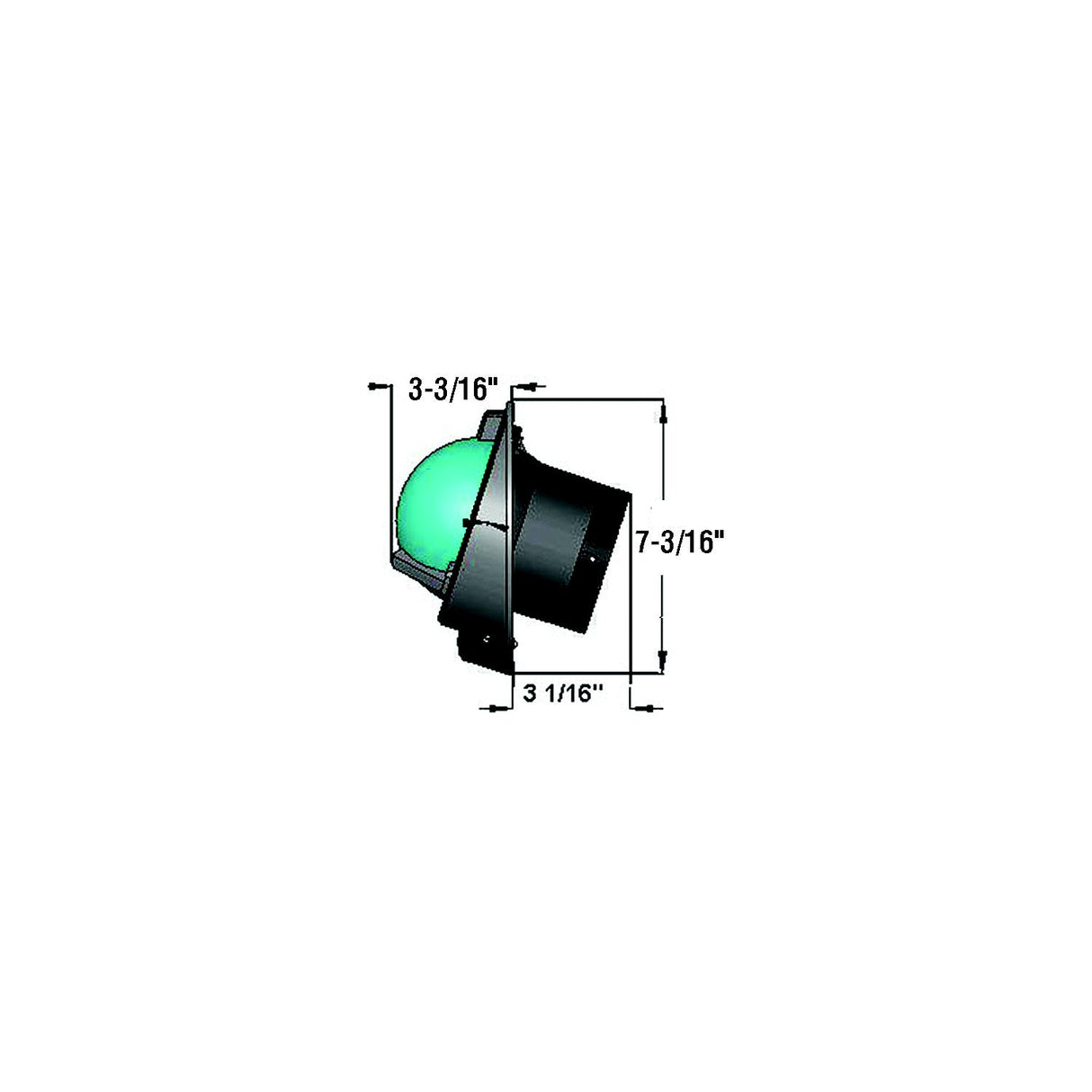 Ritchie BN-202 Navigator Compass - Bulkhead Mount - Black [BN-202] - official Ritchie Navigation product image 4