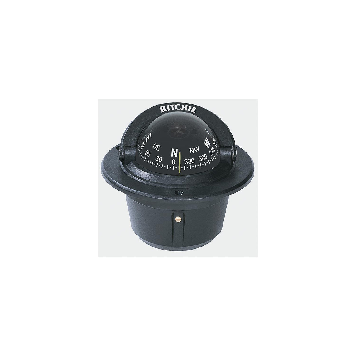 Ritchie Navigation Explorer Flush Mt. Compass, Black - F-50