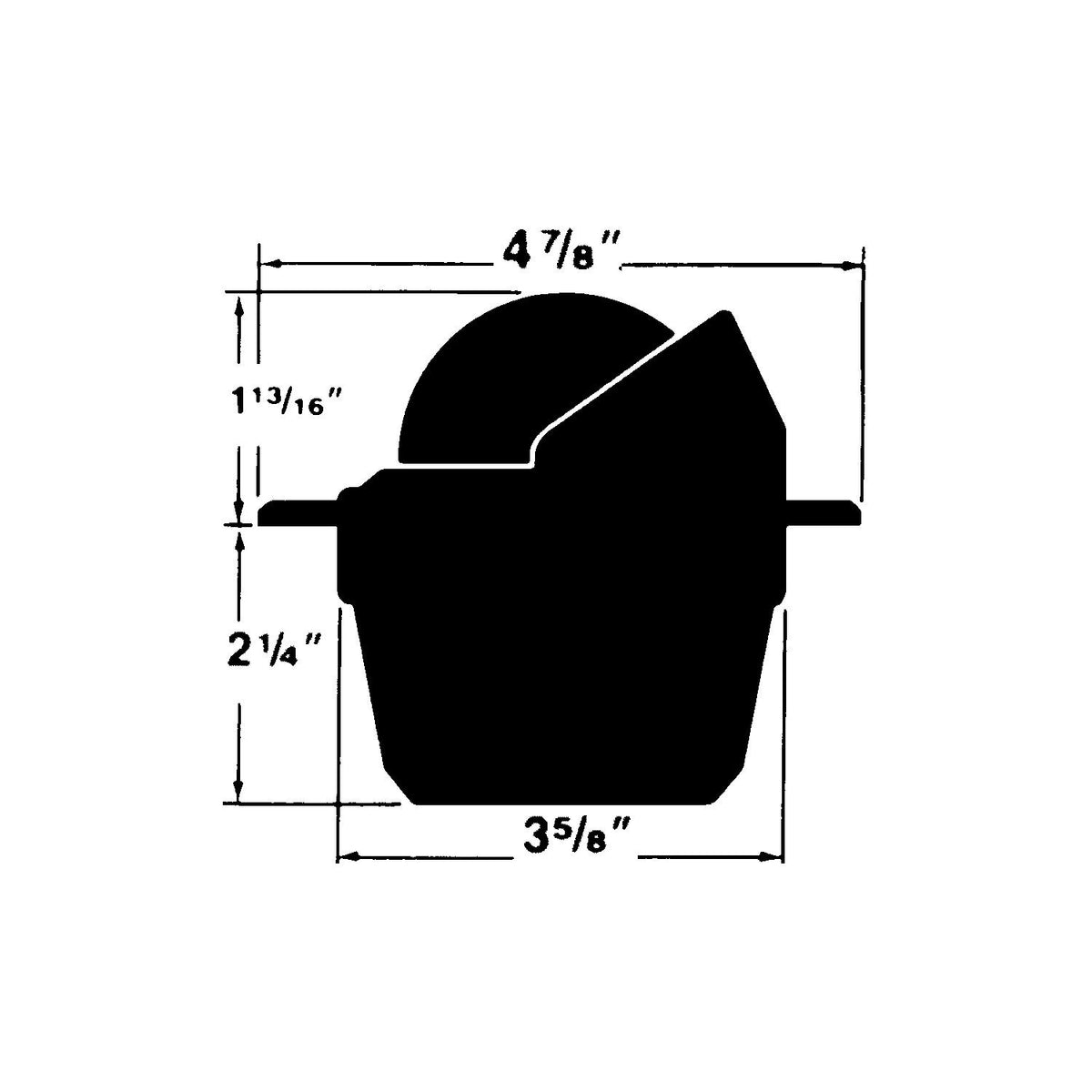 Ritchie F-50W Explorer Compass - Flush Mount - White [F-50W] - official Ritchie Navigation product image 3