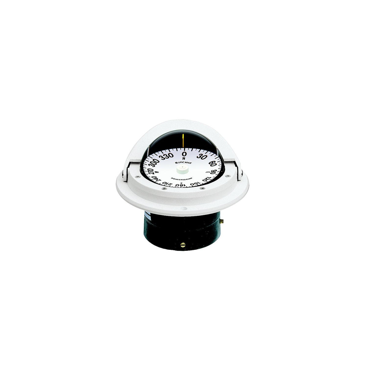 Ritchie F-82W Voyager Compass - Flush Mount - White [F-82W] - official Ritchie Navigation product image 4