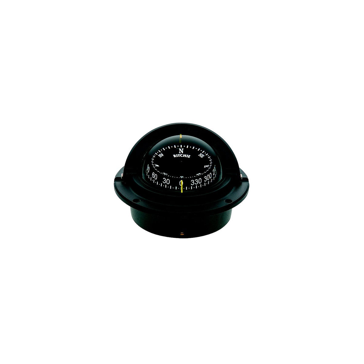 Ritchie Navigation Voyager Compass-Flush Mount, Combi Dial, Black - F-83 - official Ritchie Navigation product image 3