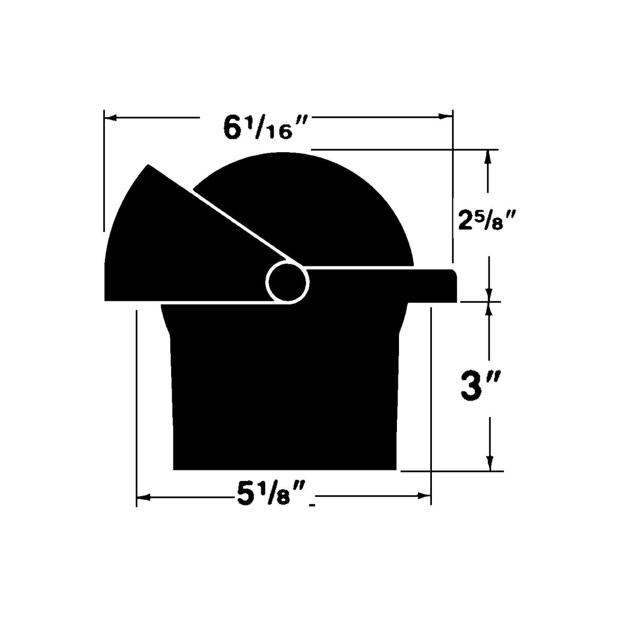 Ritchie FN-203 Navigator Compass - Flush Mount - Black [FN-203] - official Ritchie Navigation product image 4