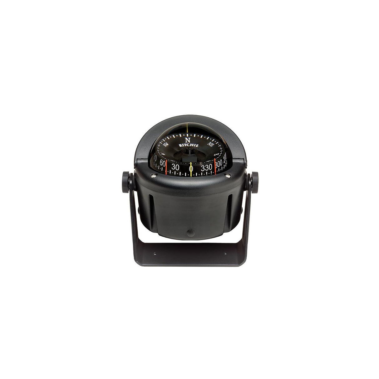 Ritchie Navigation Helmsman Compass Bracket Mt., Combi Dial, Black - HB741