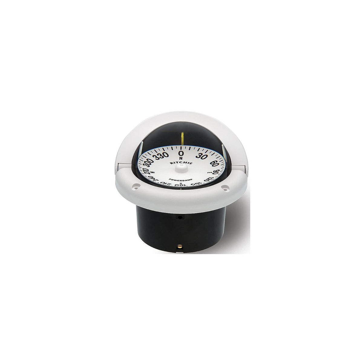 Ritchie HF-742W Helmsman Compass - Flush Mount - White [HF-742W] - official Ritchie Navigation product image 4