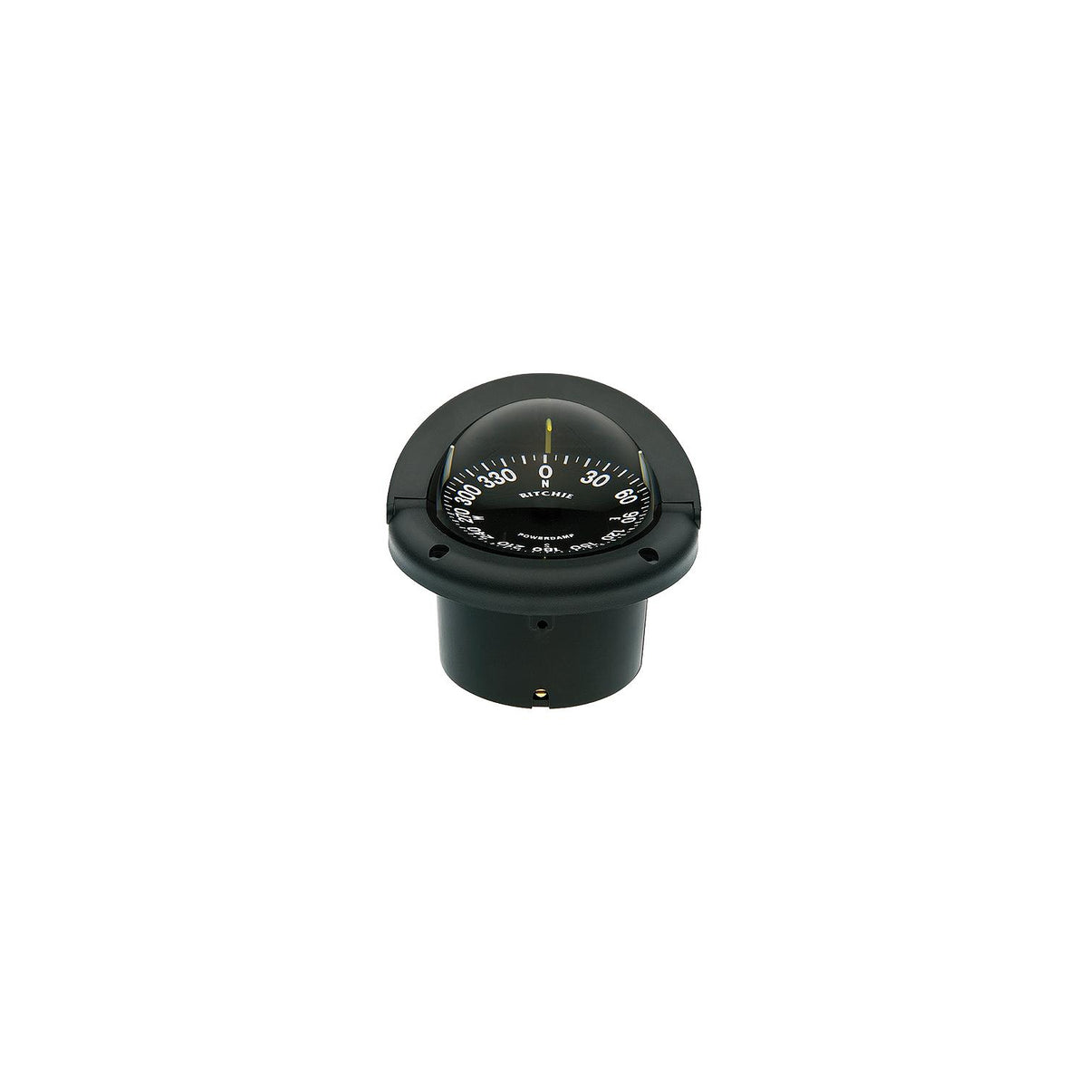 Ritchie Navigation Helmsman Compass-Flush Mt., Flat Dial, Black - HF742 - official Ritchie Navigation product image 3