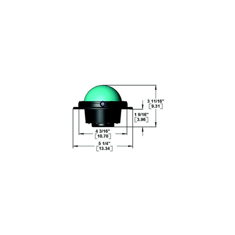 Ritchie RU-90 Voyager Compass - Flush Mount - Black [RU-90] - official Ritchie Navigation product image 4