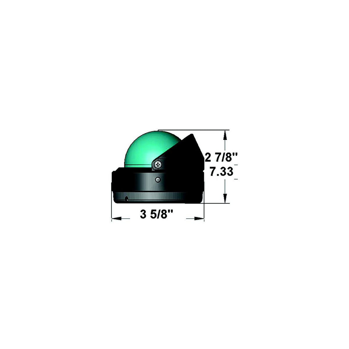 Ritchie S-53 Explorer Compass - Surface Mount - Black [S-53] - official Ritchie Navigation product image 3