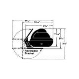 Ritchie X-10W-M RitchieSport Compass - Bracket Mount - White [X-10W-M] - official Ritchie Navigation product image 4