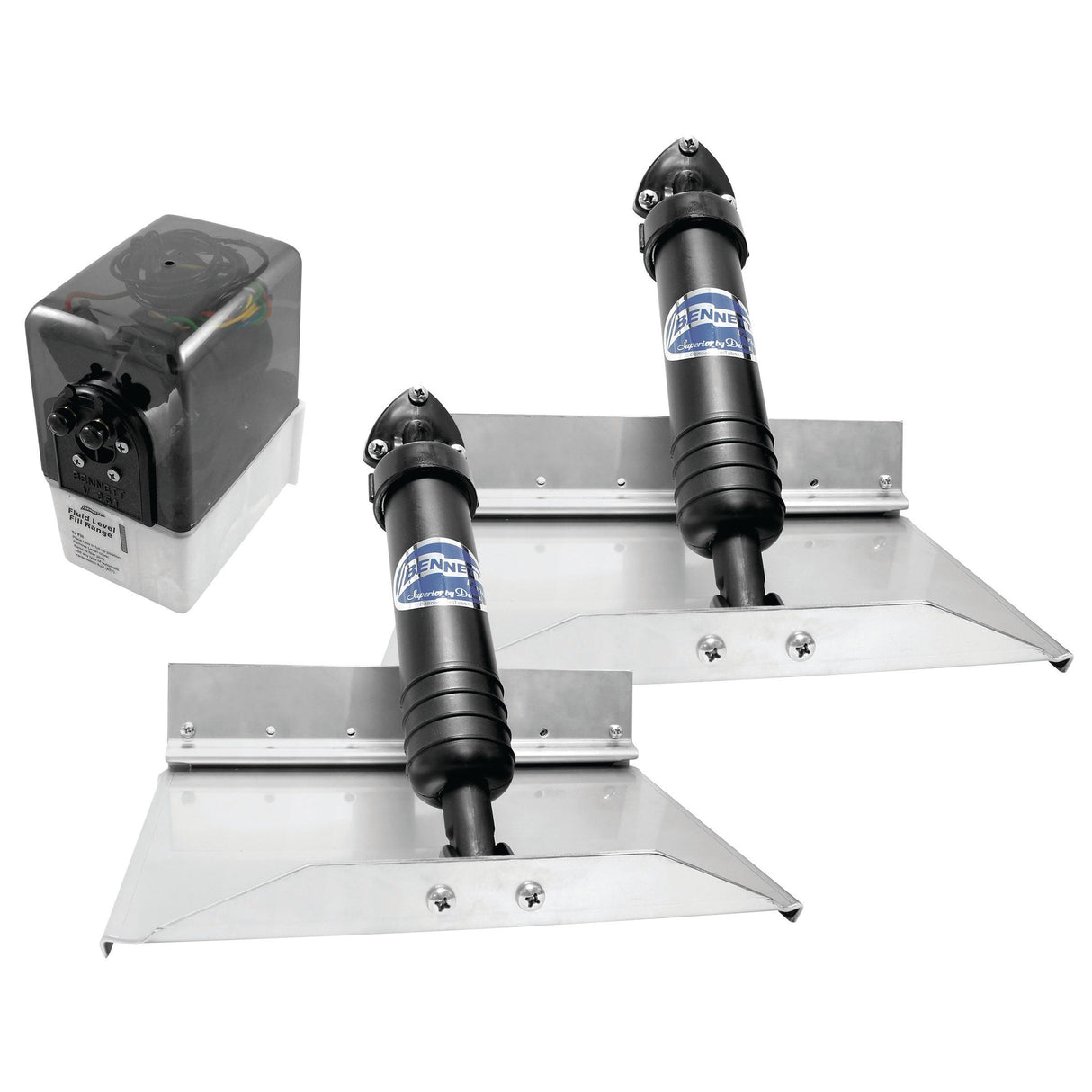 Bennett Marine Standard Hydraulic Trim Tab System (12” x 9”) - 129 - image 1