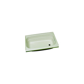 Specialty Recreation Right Drain Bathtub, 24" x 40", Parchment - BT2440PR - image 1