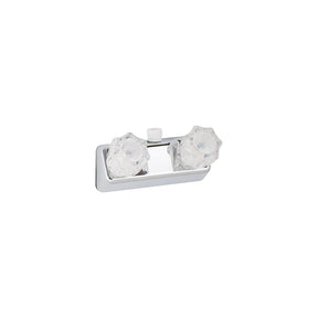 Bristol Products Utopia Shower Valve, Chrome w/Clear Handles - 20354R207 - image 1
