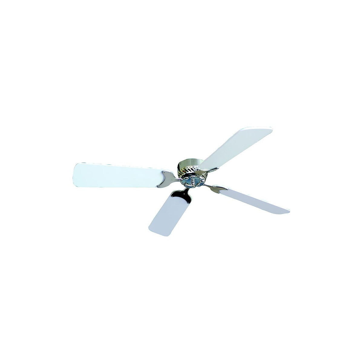 Bristol Products CEILING FAN-BRUSHED NIC/WH 36" BRUSHED NICKEL / WHITE - 410TSDC36BNWH - image 1