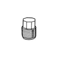 Bristol Products LaSalle Bristol 79SCTP3 Male Threaded Test Plug, 1/2" MPT - image 1