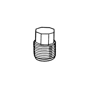 Bristol Products LaSalle Bristol 79SCTP3 Male Threaded Test Plug, 1/2" MPT - image 1