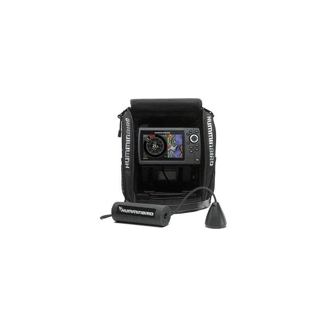 Humminbird 4117401 Ice Helix 5 CHIRP GPS G3 All Season Fishfinder & Chartplotter - image 1