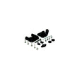 Humminbird MHX-XNT Transom Mount Hardware Kit - 740093-1 - image 1