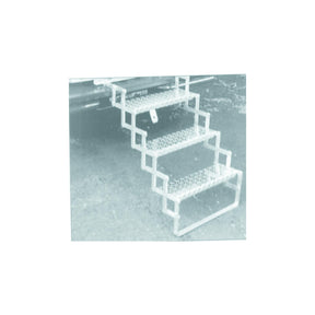 Brophy Products Aluminum Scissor Steps, 4-Step - AS04 - image 1
