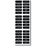 Blue Sea Systems Blue Sea 8067 AC Panel Extended 120 Label Set