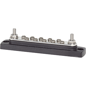 Blue Sea Systems Blue Sea 2301 150AMP Common BusBar 10 x #8-32 Screw Terminal