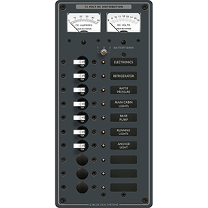 Blue Sea Systems Blue Sea 8082 DC 10 Position Toggle Branch Circuit Breaker Panel