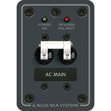 Blue Sea Systems Blue Sea 8079 AC Main Only Circuit Breaker Panel - White Switches
