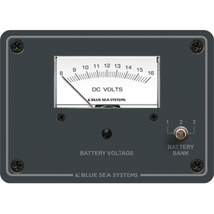 Blue Sea Systems Blue Sea 8015 DC Analog Voltmeter w/Panel