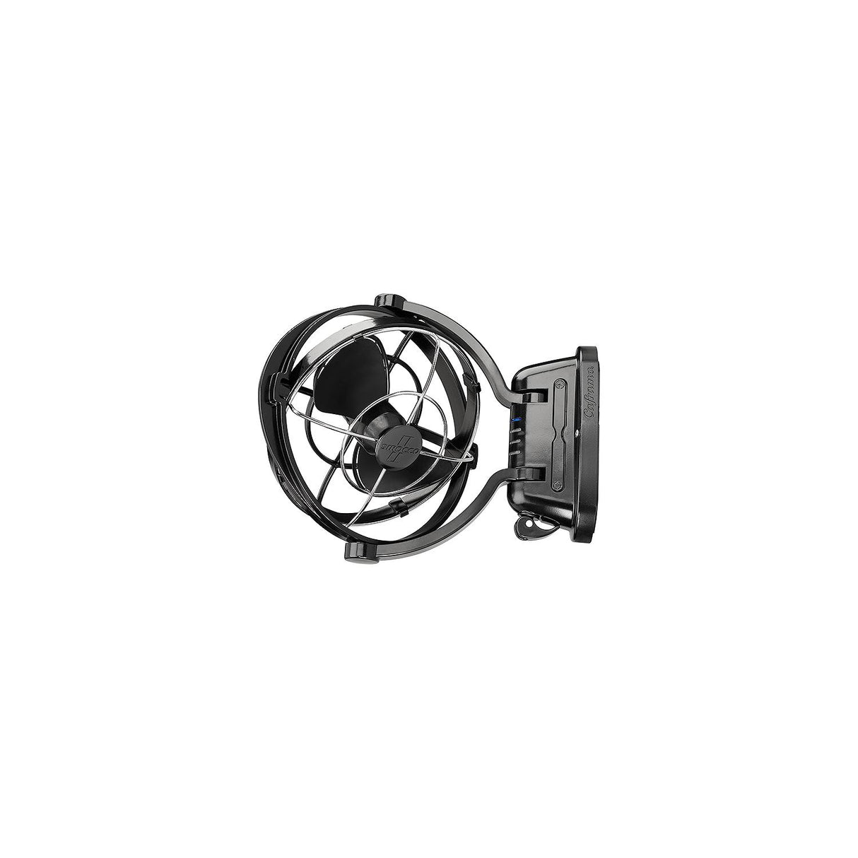 SEEKR by Caframo Sirocco II 3-Speed 7" Gimbal Fan - Black - 12-24V [7010CABBX] - official SEEKR by Caframo product image 2