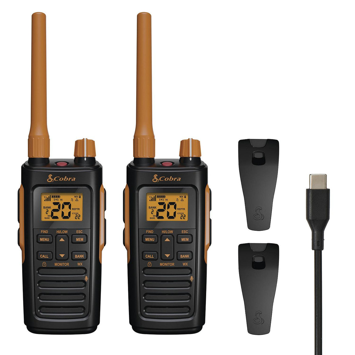 Cobra Electronics 01900051 Trailblazer 450 GMRS Radio, 2-Pack - image 6