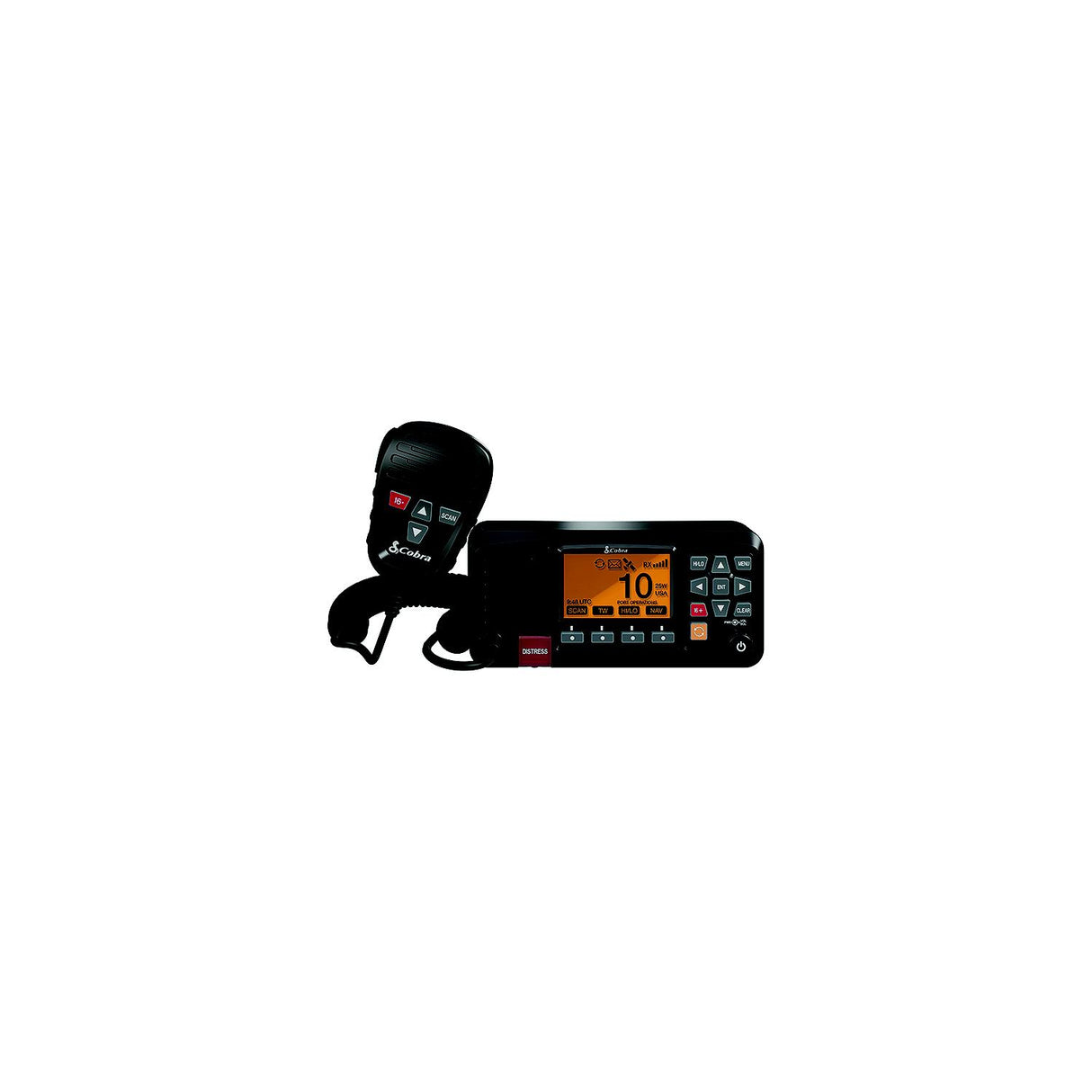 Cobra Electronics Cobra 01900121 Bluebound 1350 VHF Radio, Black - 0190012-1