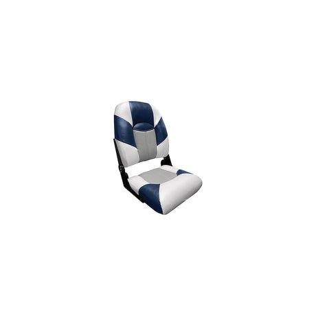 Wise Seating Wise 14611773 Baja Series High Back Seat, Brite White/Gray/Midnight - 1461-1773