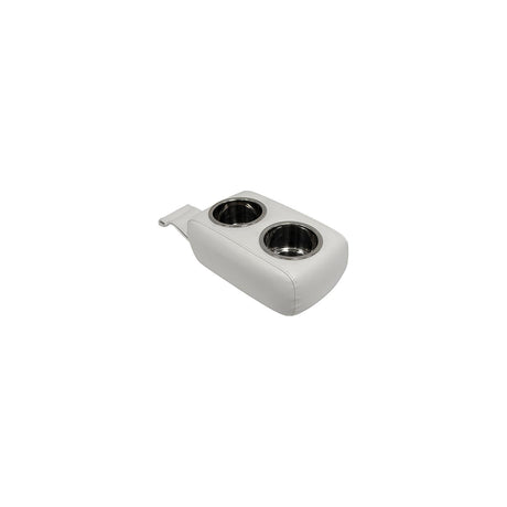 Wise Seating Wise 3059784 Portable Upholstered Drink Holder, Brite White - 3059-784