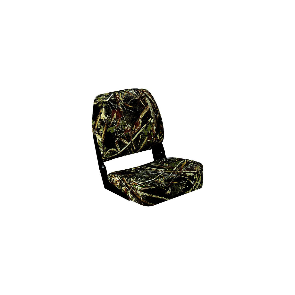Wise Seating Wise 3312733 Promotional Marine Grade Vinyl 16.25" D Ã 16" W Ã 18" H Low Back Boat Seat, Real Tree Max 5 Camo - 3312-733