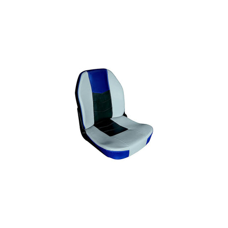 Wise Seating Wise 33401789 Quantum Series Fold Down Seat, Mariner Blue / Charcoal / Marble - 3340-1789