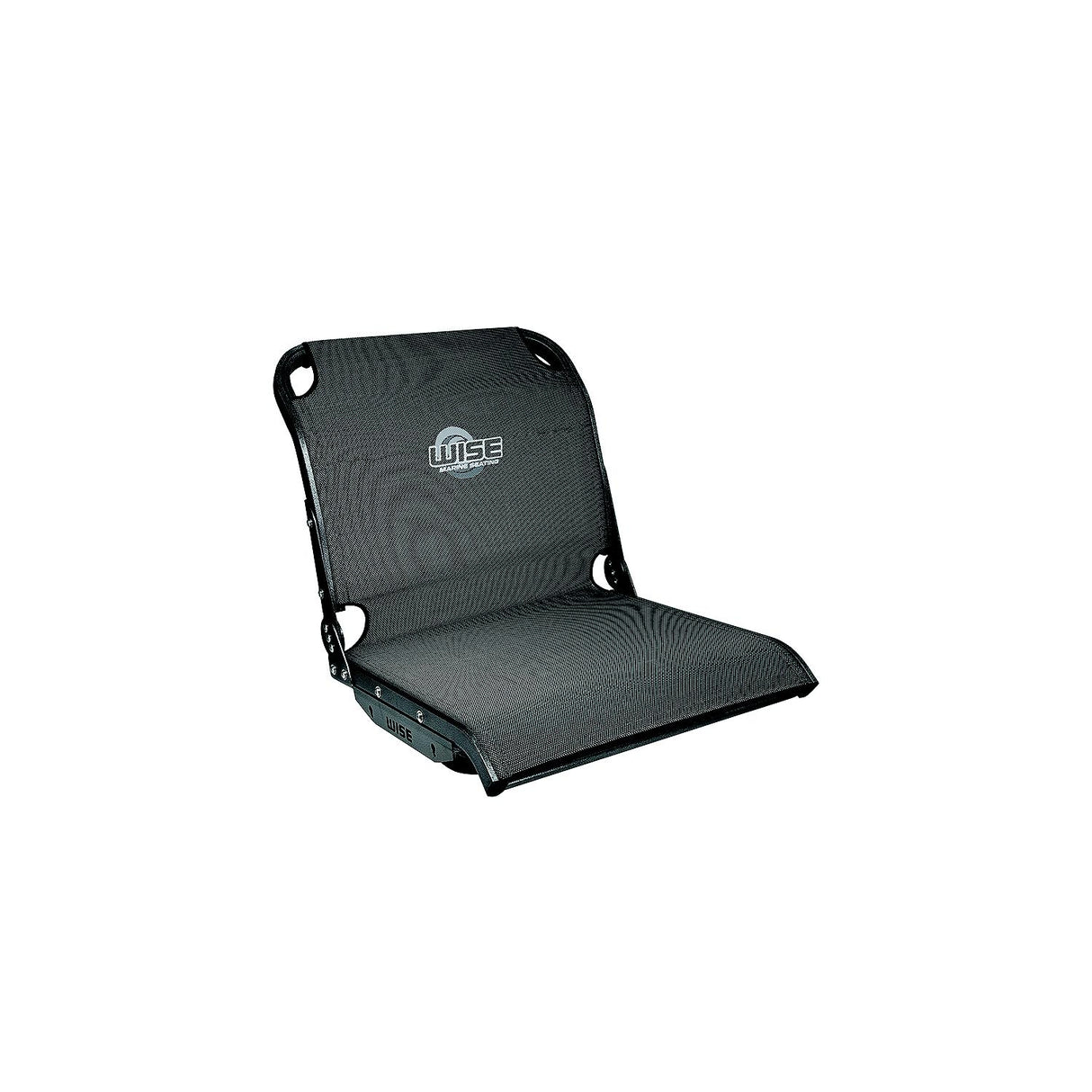 Wise Seating Wise 33741800 Aero X Boat Seat, Carbon Grey Mesh, Mid-Back - 3374-1800