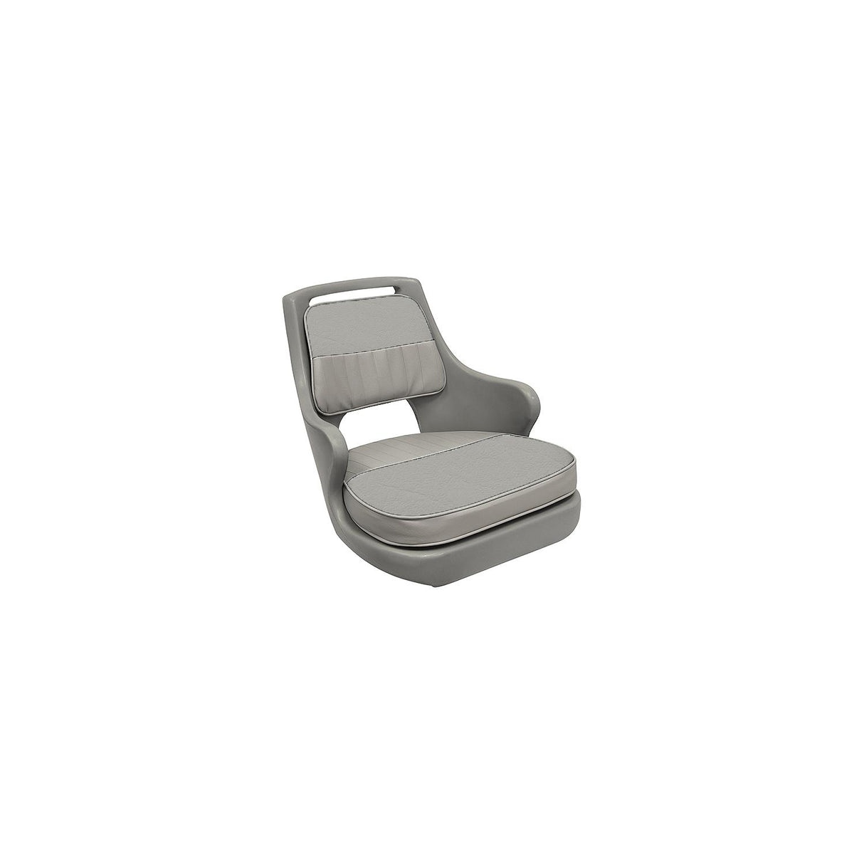 Wise Seating Wise 8WD0153717 Freshwater Bucket Seat W/Cushions, Gray -Gray Shell - 8WD015-3-717