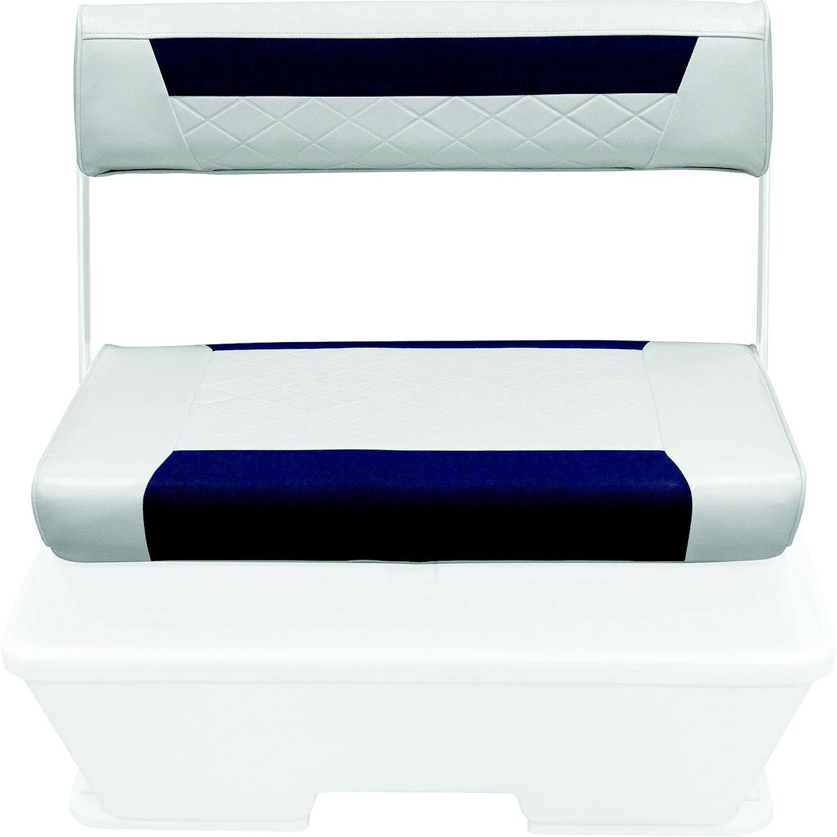 Wise Seating 8WD156BS1904 Replacement Back Rest & Seat Cushion Set for 8WD156-784 70/62 Qt, Brite White and Mariner Blue - 8WD156-BS-1904