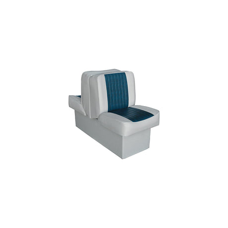 Wise Seating Deluxe Lounge, Gray/Navy - 8WD707P-1-660
