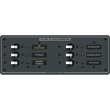 Blue Sea Systems Blue Sea 8097 AC 6 Position Toggle Circuit Breaker Panel - White Switches