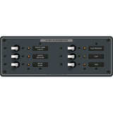 Blue Sea Systems Blue Sea 8096 DC 6 Position Toggle Branch Circuit Breaker Panel - White Switches
