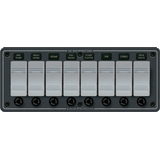 Blue Sea Systems Blue Sea 8261 Waterproof Panel 8 Position - Slate Grey